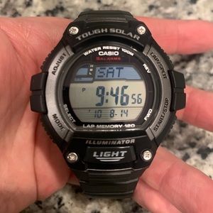 Casio tough solar watch